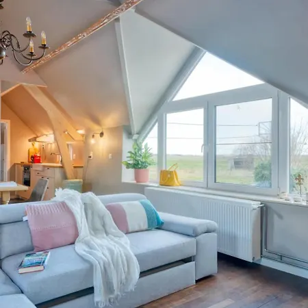 Apartment Cozy With Stunning View Over The Fields *